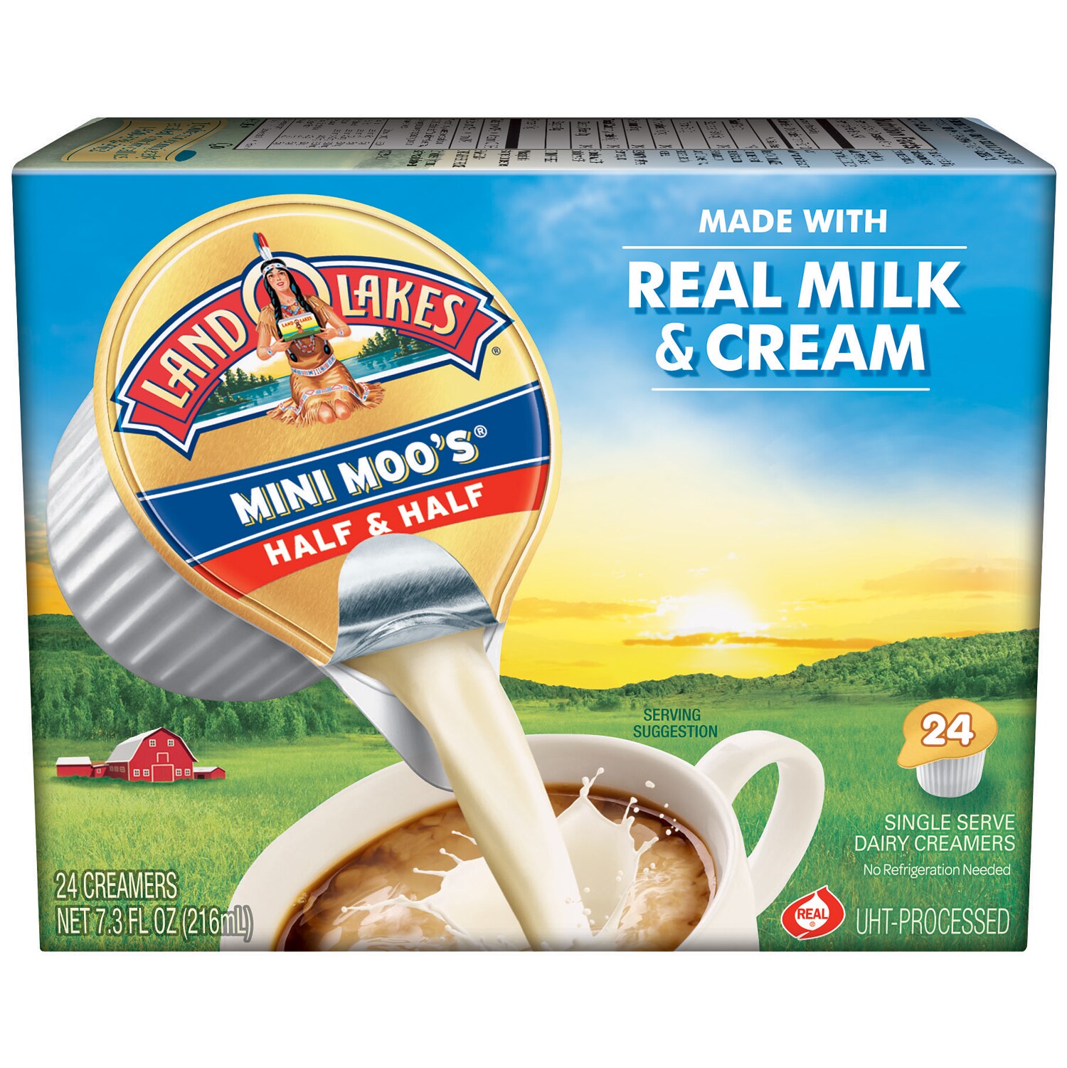 Order Land O'Lakes Mini Moo's Half & Half Fast Delivery