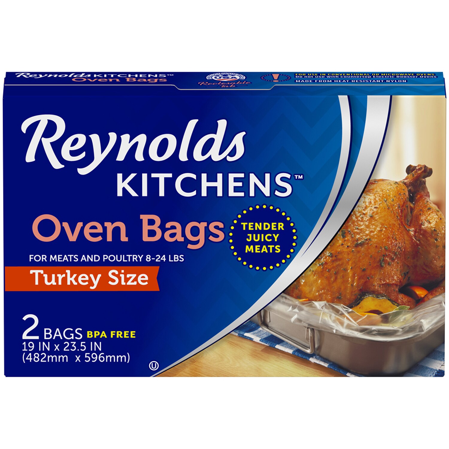 Reynolds Kitchens Oven Bags, Turkey Size