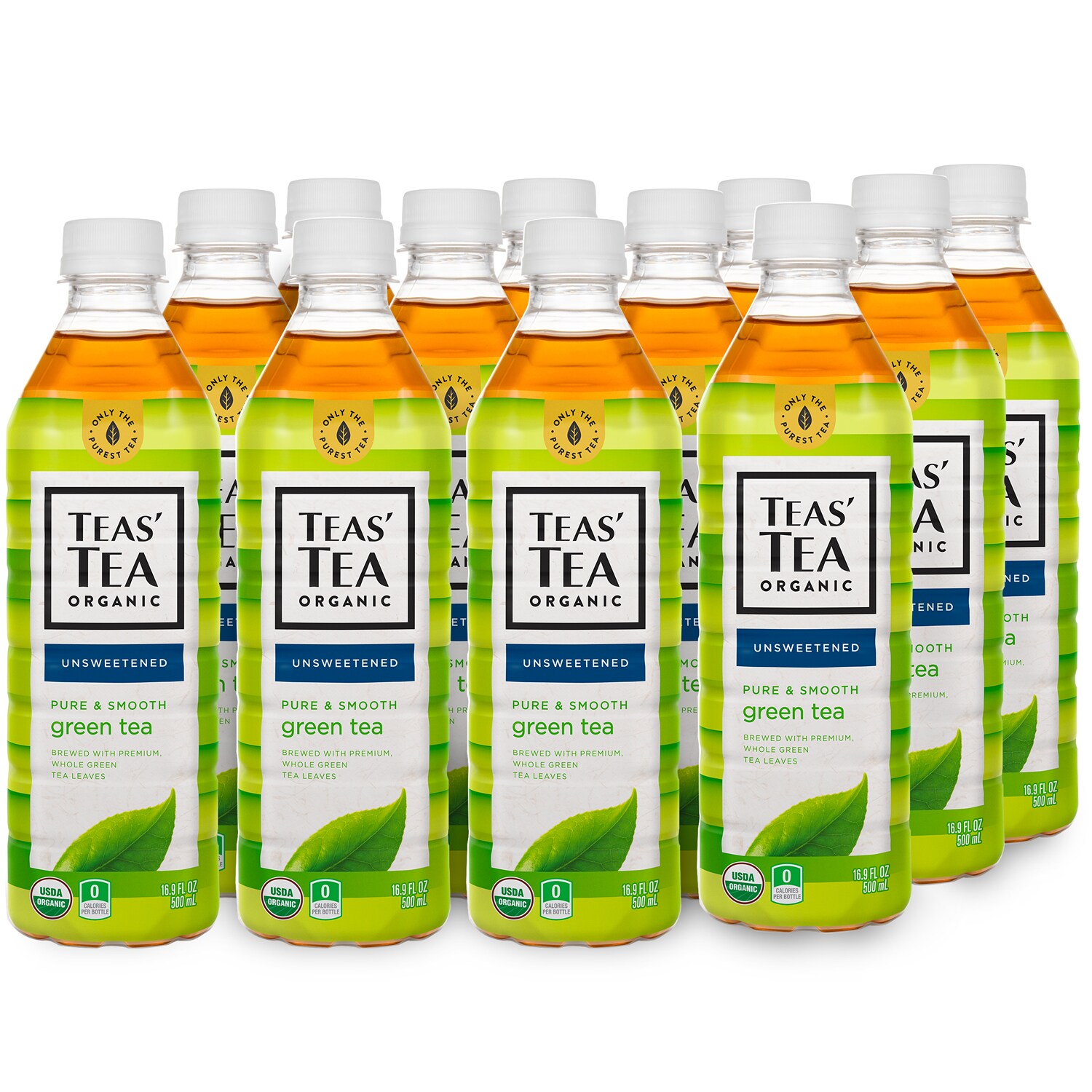 Ito En Teas' Tea, Pure Green, Plastic Bottles