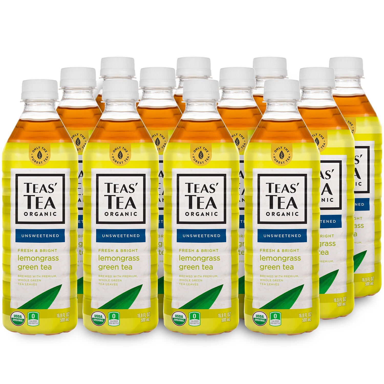 Ito En Teas' Tea, Lemongrass Green, Plastic Bottles