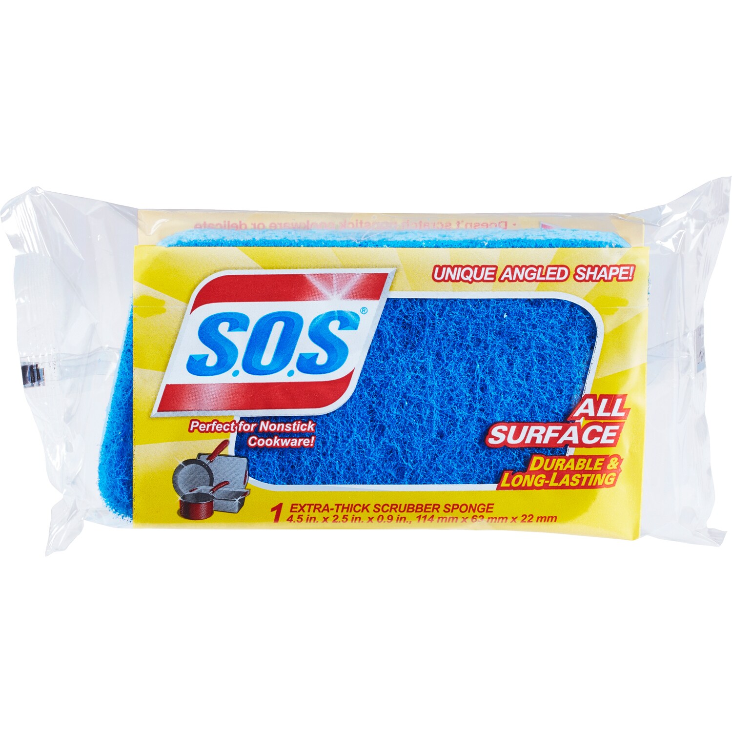 S.O.S. All Surface Scrubber Sponge