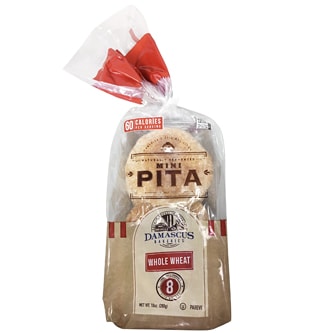 Damascus Bakeries Whole Wheat Mini Pitas