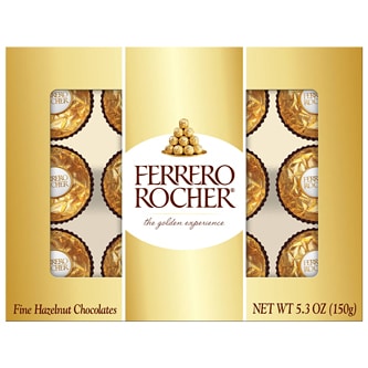 Ferrero Rocher Fine Hazelnut Chocolates