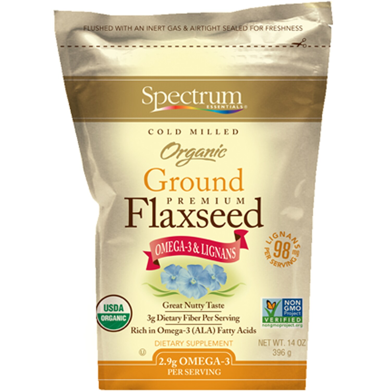 Spectrum Organic Ground Premium Flaxseed