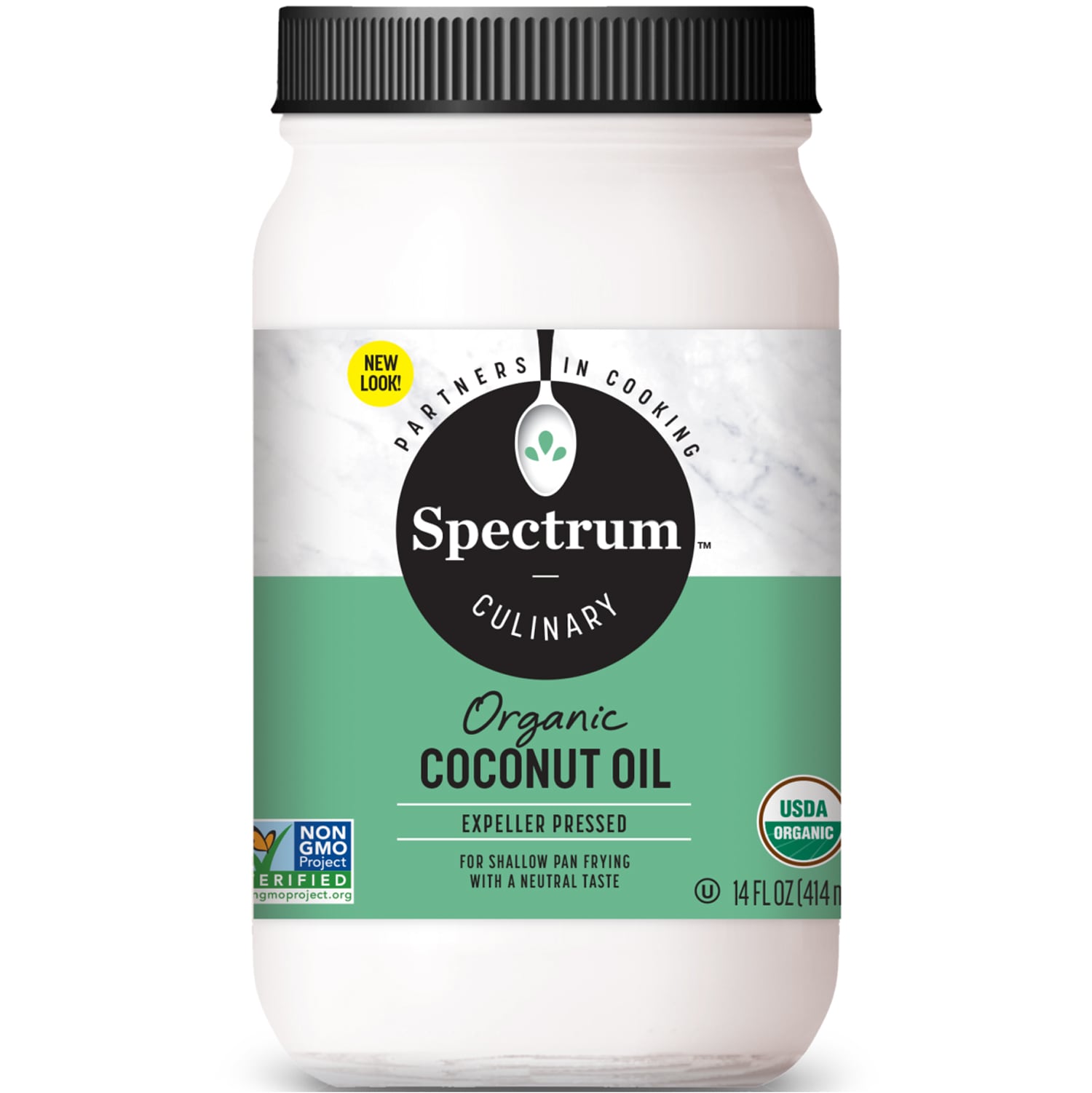 Spectrum Organic Coconut Oil, Refined, For Medium High Heat