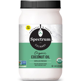 Spectrum Organic Coconut Oil, Refined, For Medium High Heat