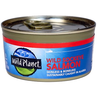 Wild Planet Boneless Skinless Wild Alaska Sockeye Salmon