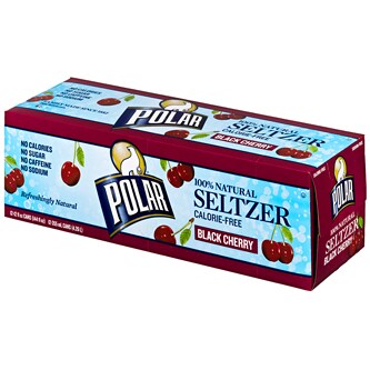 Polar Seltzer, Black Cherry, Cans