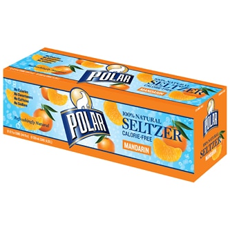 Polar Seltzer, Mandarin, Cans