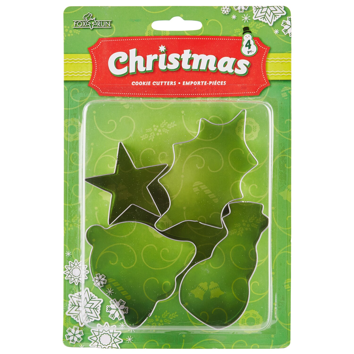 Fox Run Metal Christmas Cookie Cutters