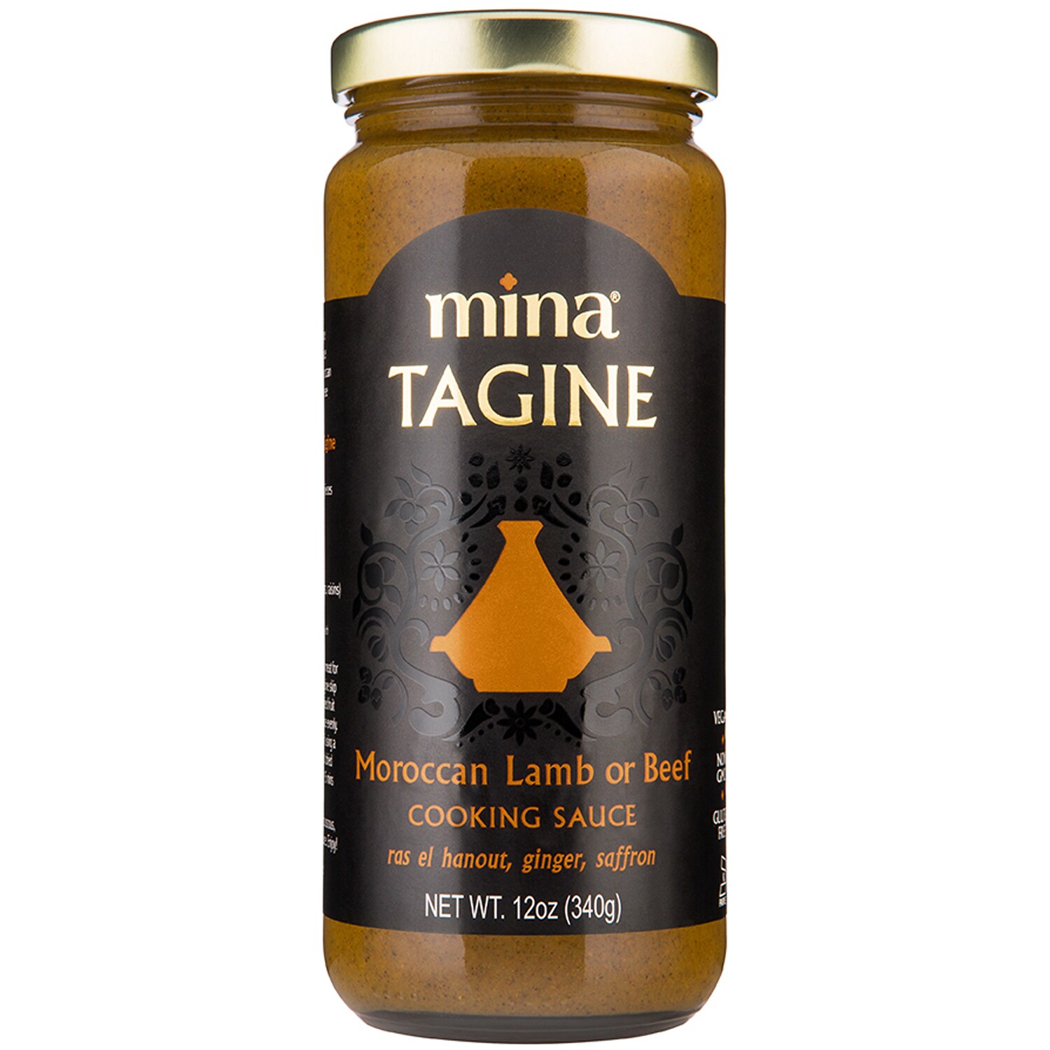 Mina Tagine Simmer Sauce, Moroccan Lamb or Beef