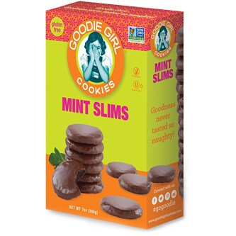 Goodie Girl Gluten Free Cookies, Mint Slim