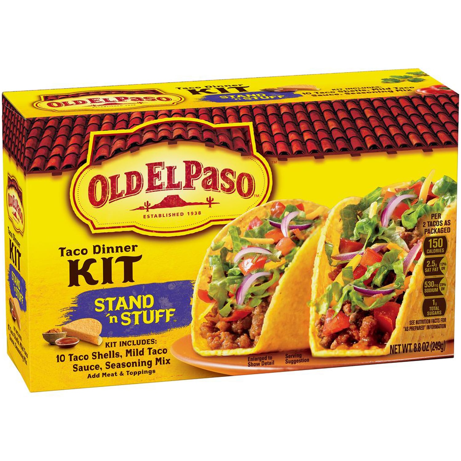 Old El Paso Stand 'n Stuff Taco Dinner Kit