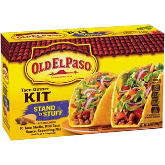 Old El Paso Stand 'n Stuff Taco Dinner Kit