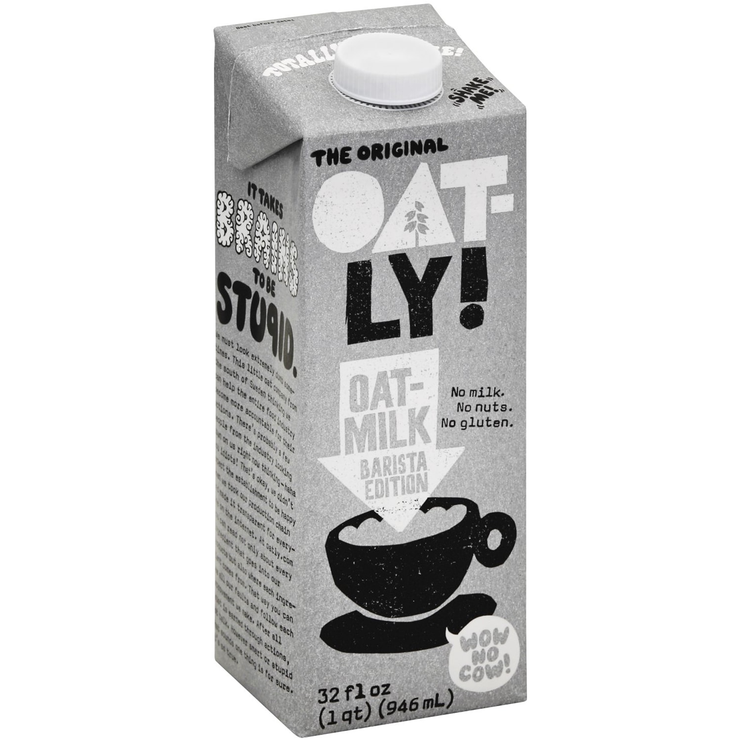 Oatly Oatmilk, Barista Edition, Carton