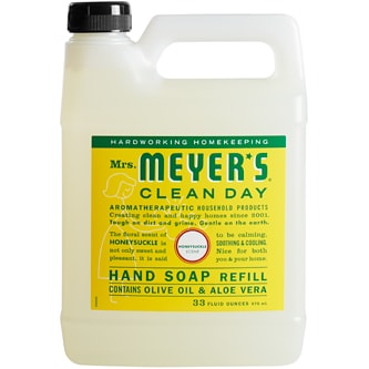 Mrs. Meyer's Clean Day Liquid Hand Soap Refill, Honeysuckle