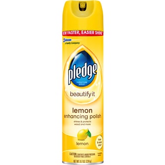 Pledge Furniture Polish, Lemon Clean