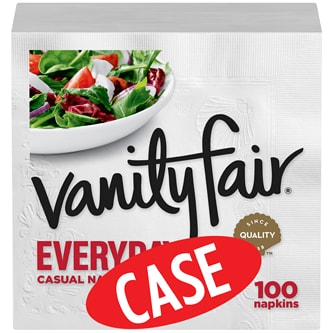 Vanity Fair 2-Ply Everyday Napkins, Case