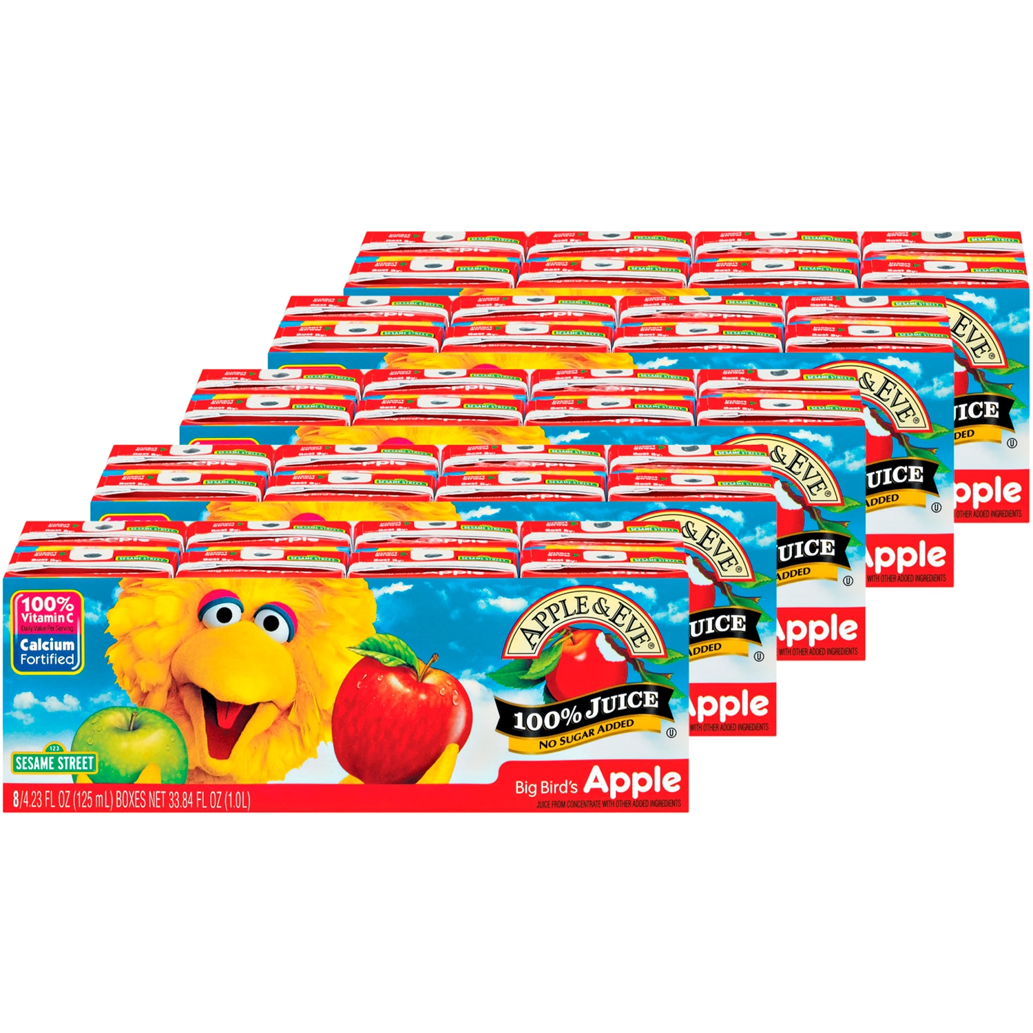 Apple & Eve Big Bird's Apple Juice, Boxes