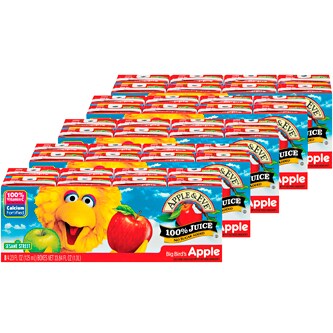 Apple & Eve Big Bird's Apple Juice, Boxes