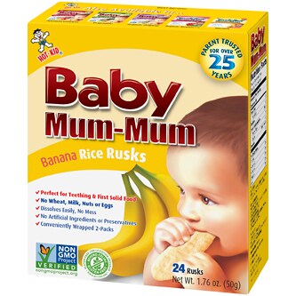 Baby Mum-Mum Rice Rusks, Banana