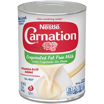 Carnation Fat Free Evaporated Milk with Vitamins A and D