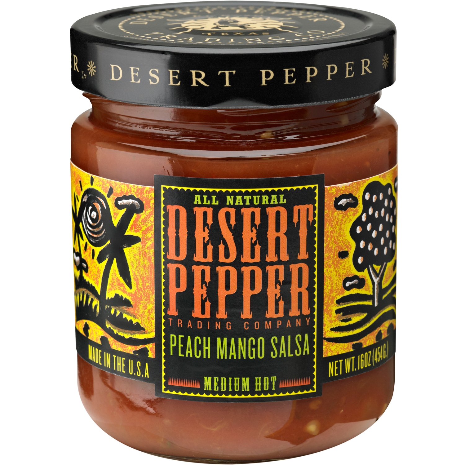 Desert Pepper Peach Mango Salsa, Medium