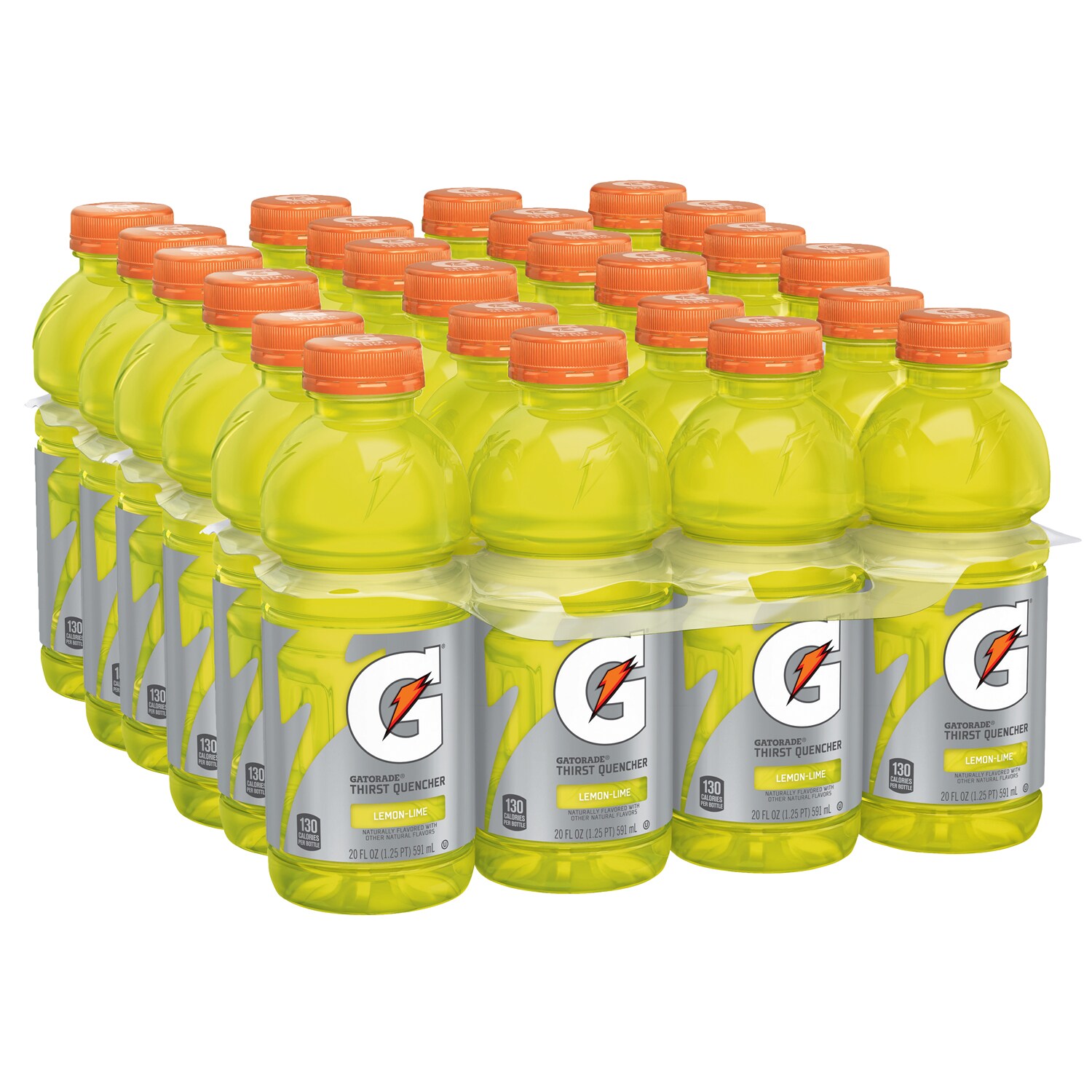 Gatorade Sports Drink, Lemon-Lime, Plastic Bottles