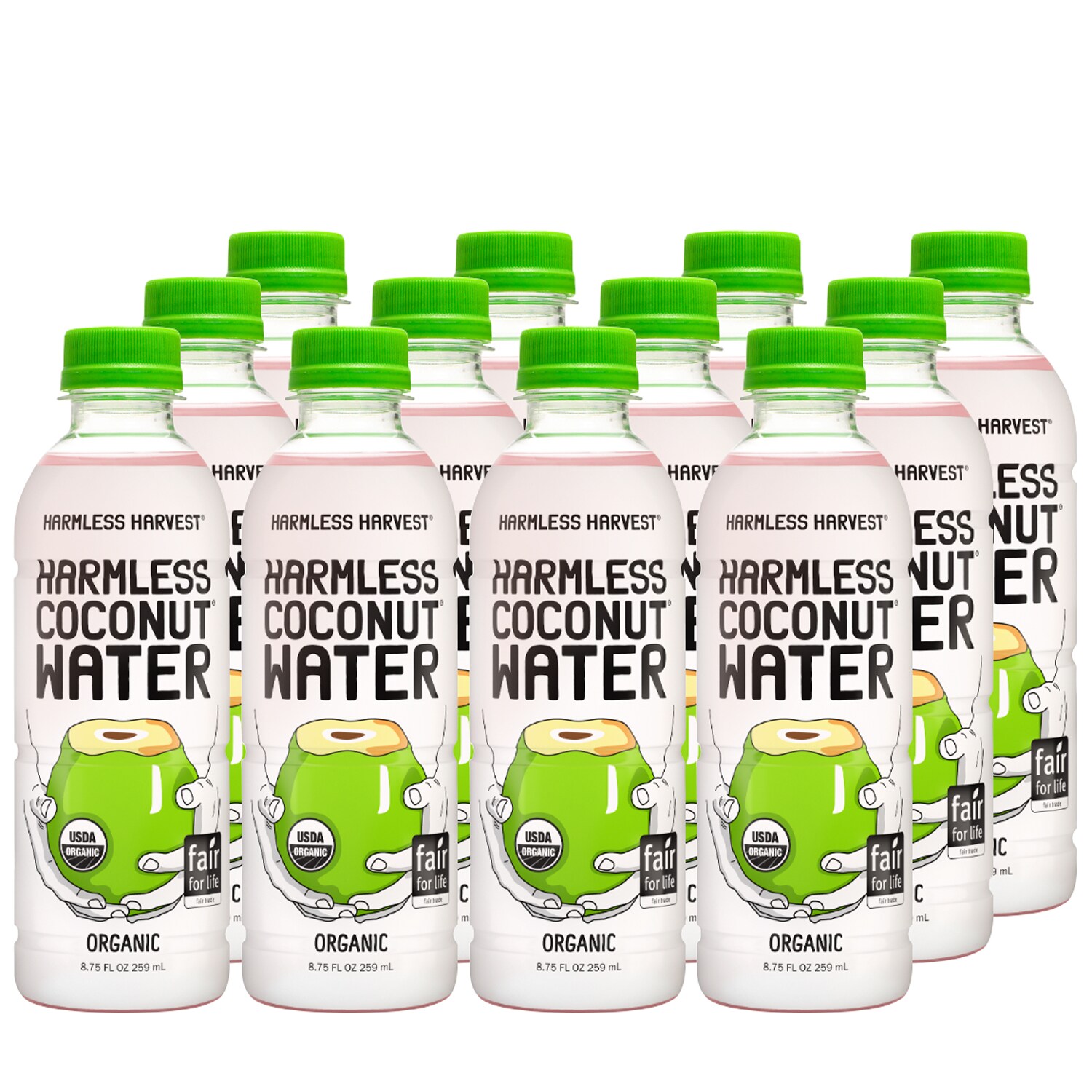 Harmless Harvest Organic Coconut Water, Plastic Bottles