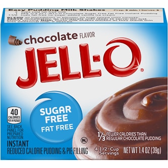 Jell-O Sugar-Free Instant Pudding & Pie Filling, Chocolate