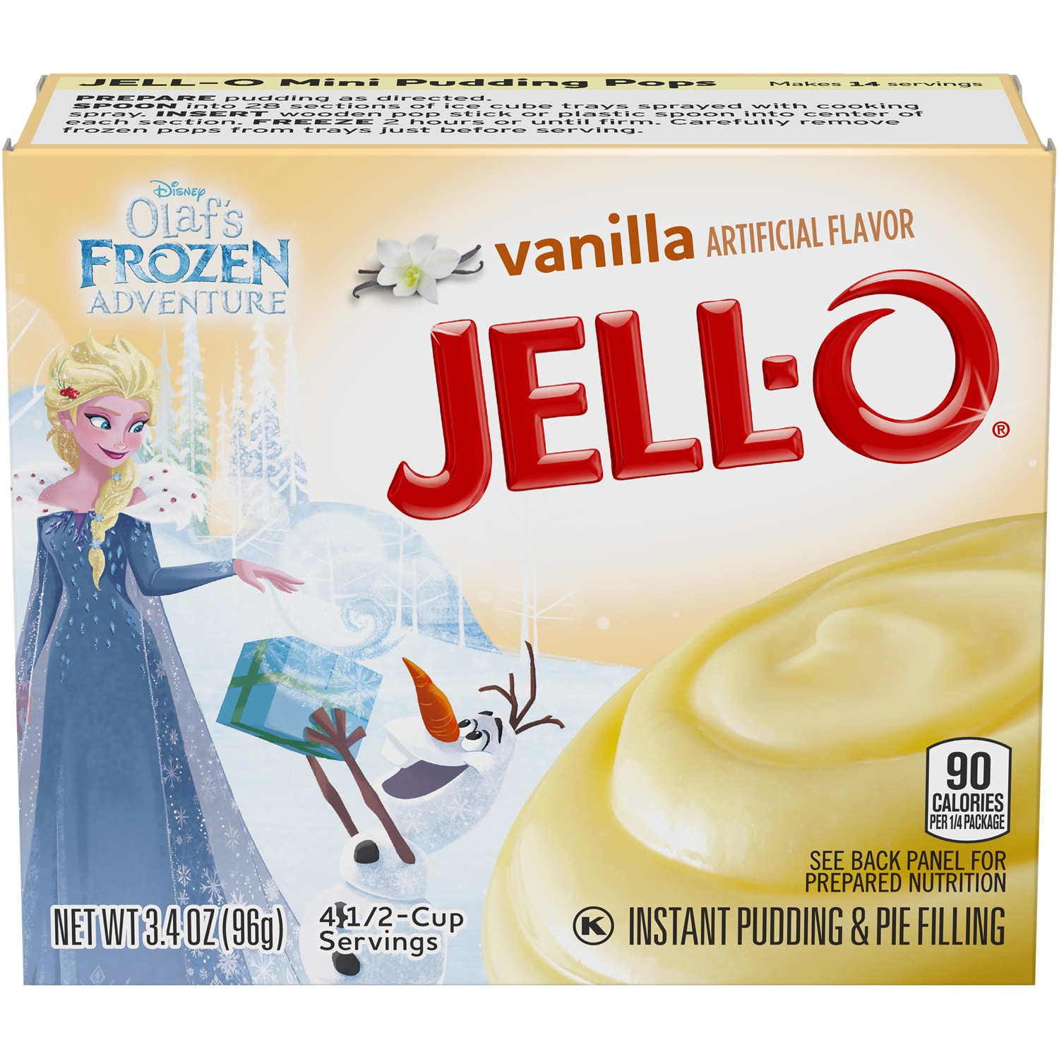 Jell-O Instant Pudding & Pie Filling, Vanilla