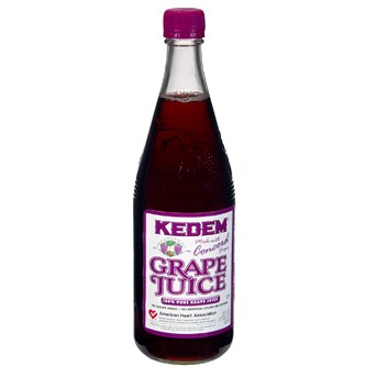 Kedem Concord Grape Juice, Glass Bottle