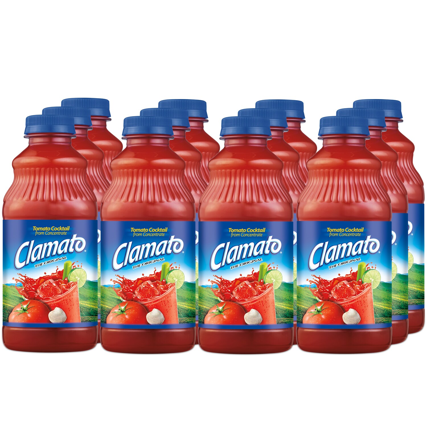 Clamato Original Tomato Cocktail, Plastic Bottles