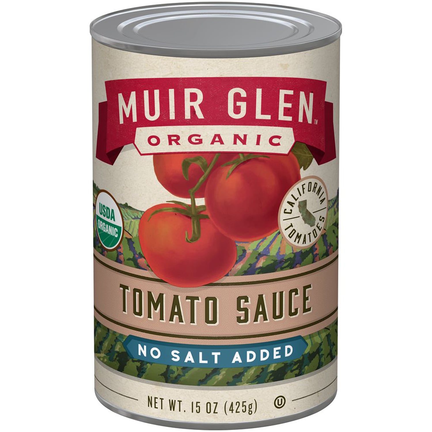 Muir Glen Organic No Salt Added Tomato Sauce