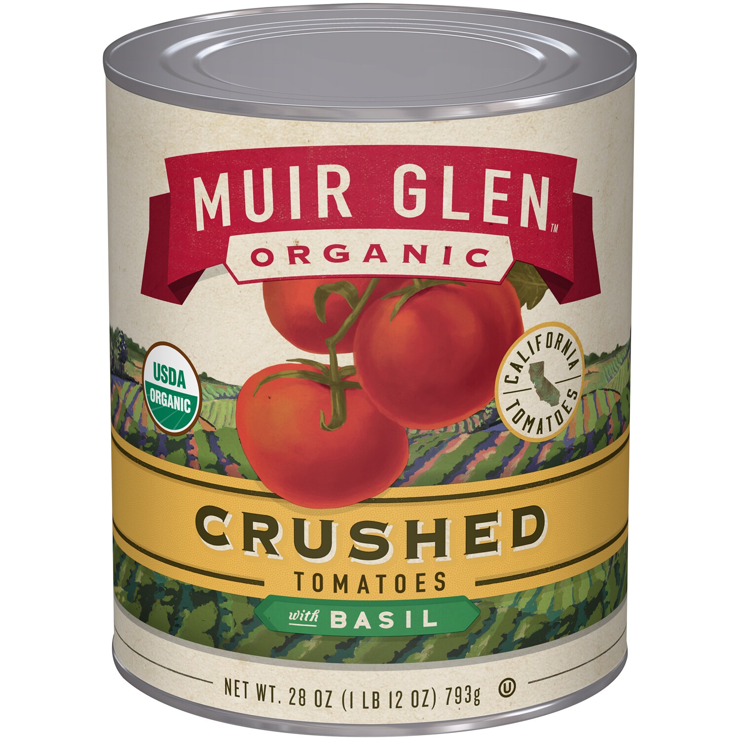 Muir Glen Organic Crushed Tomatoes with Basil