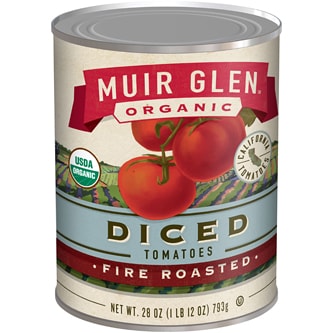Muir Glen Organic Fire Roasted Diced Tomatoes