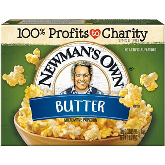 Newman's Own Butter Microwave Popcorn