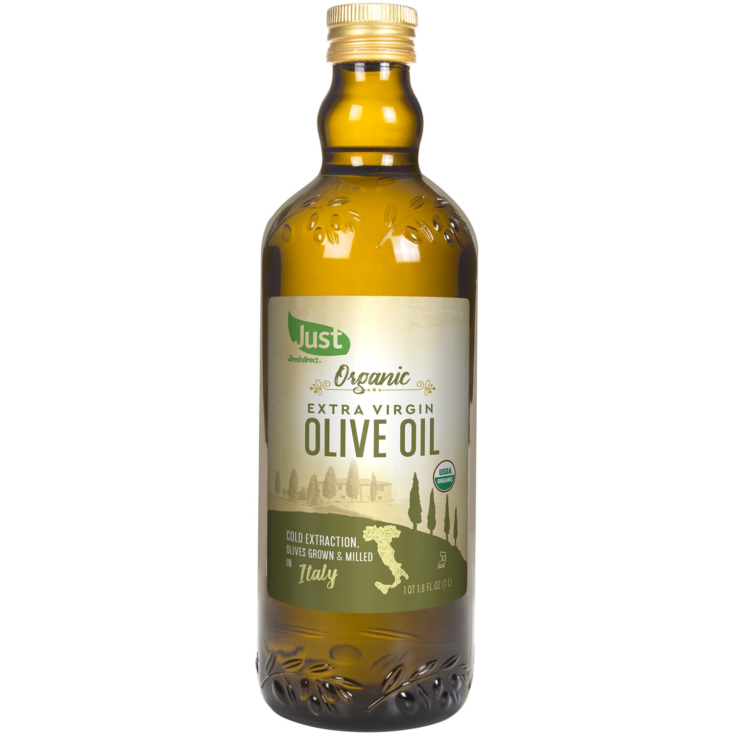Just FreshDirect Organic 100% Italian Extra-Virgin Olive Oil 