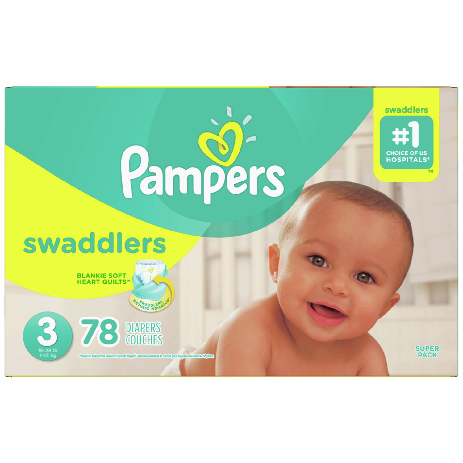 pampers swaddlers size
