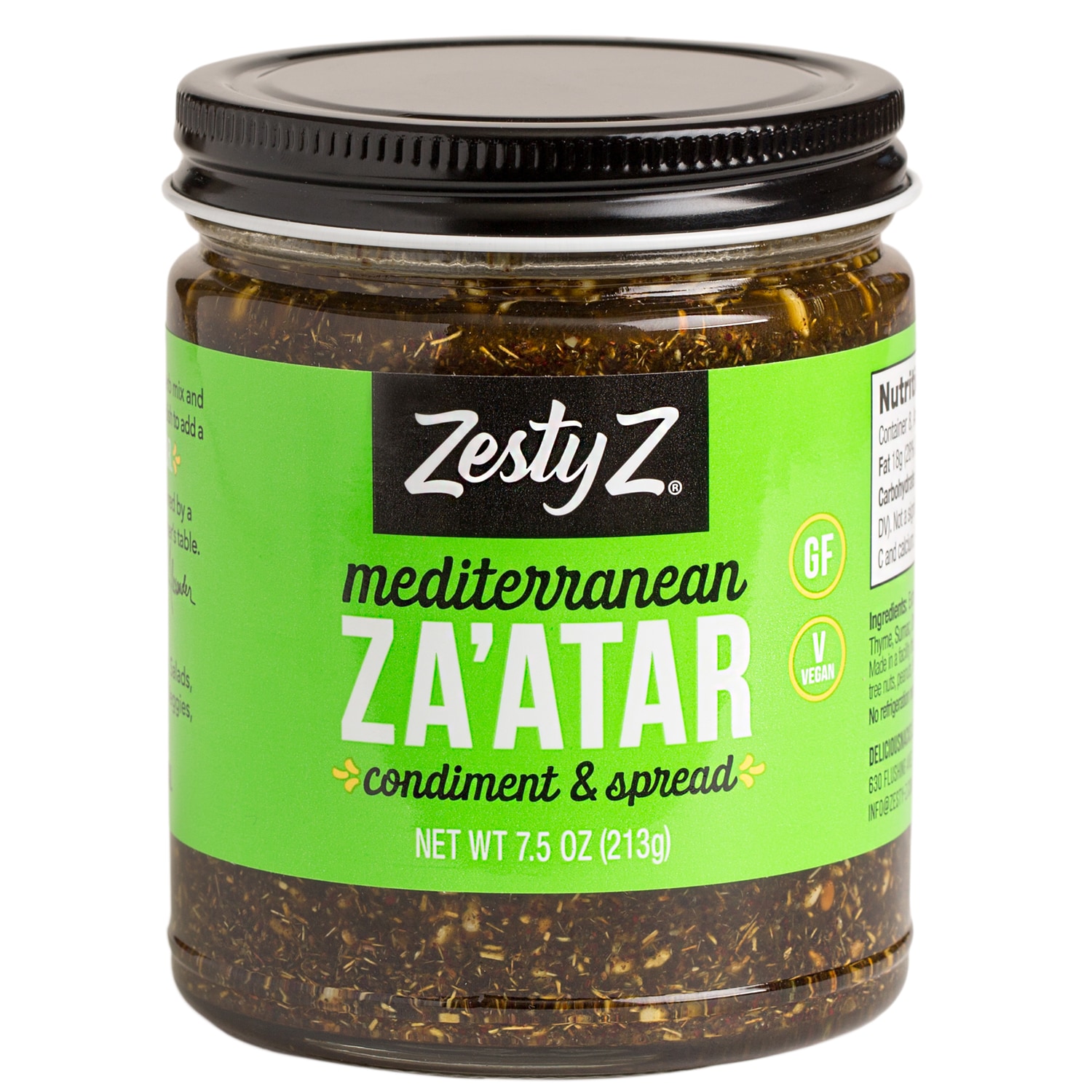 Zesty Z Mediterranean Za'atar Condiment & Spread