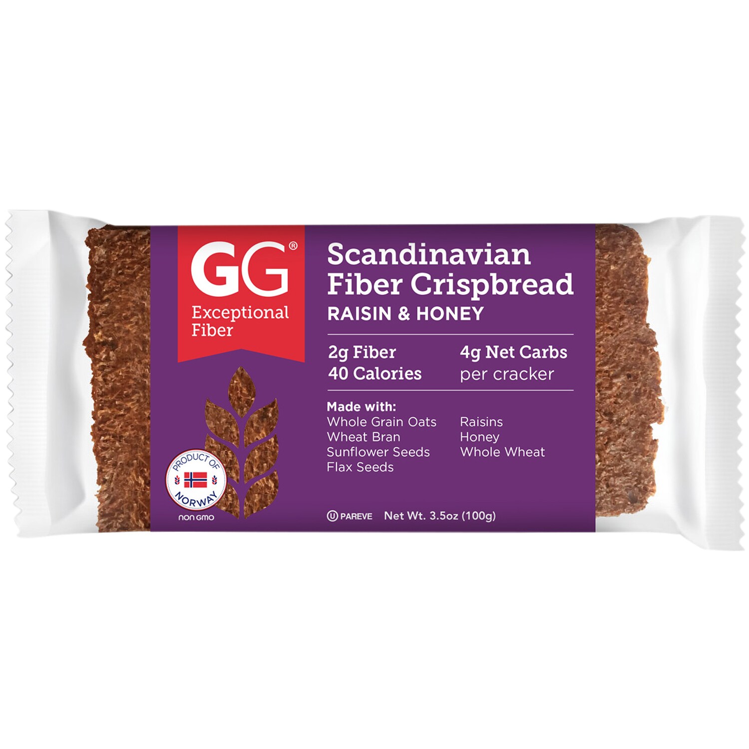 GG Unique Fiber Scandinavian Fiber Thins, Raisin & Honey