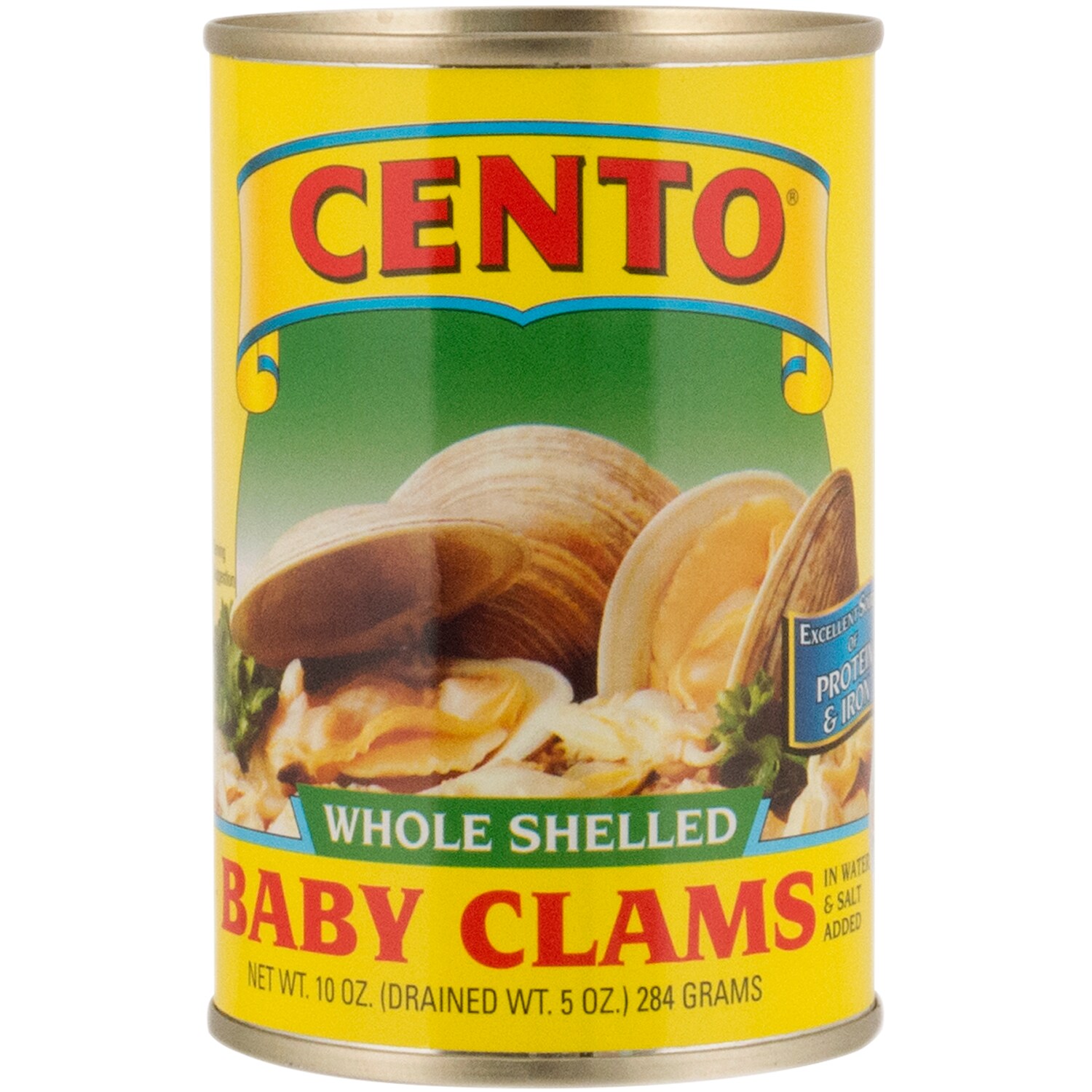 Cento Whole Shelled Baby Clams        