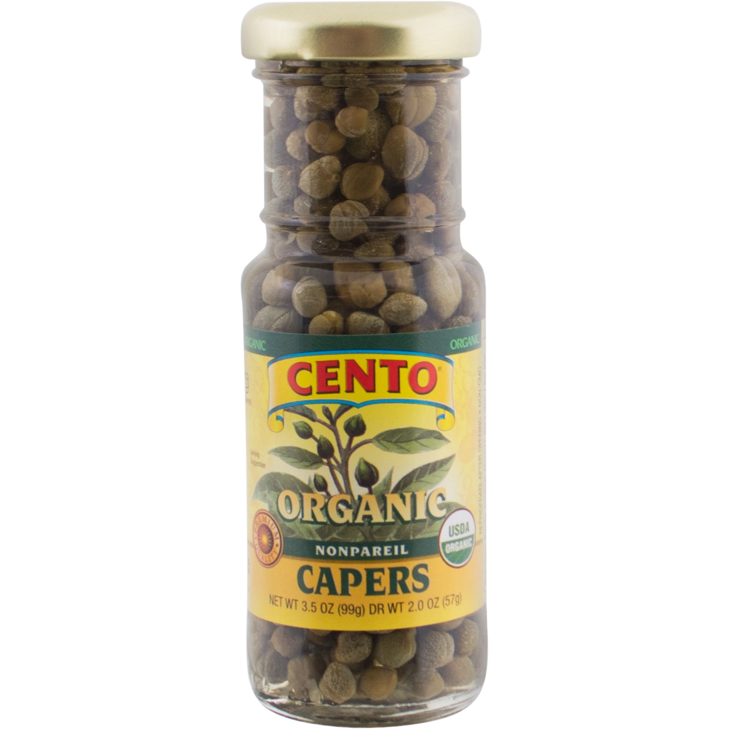 Cento Organic Nonpareil Capers