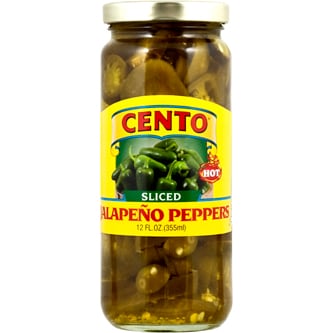 Cento Sliced Jalapeño Peppers