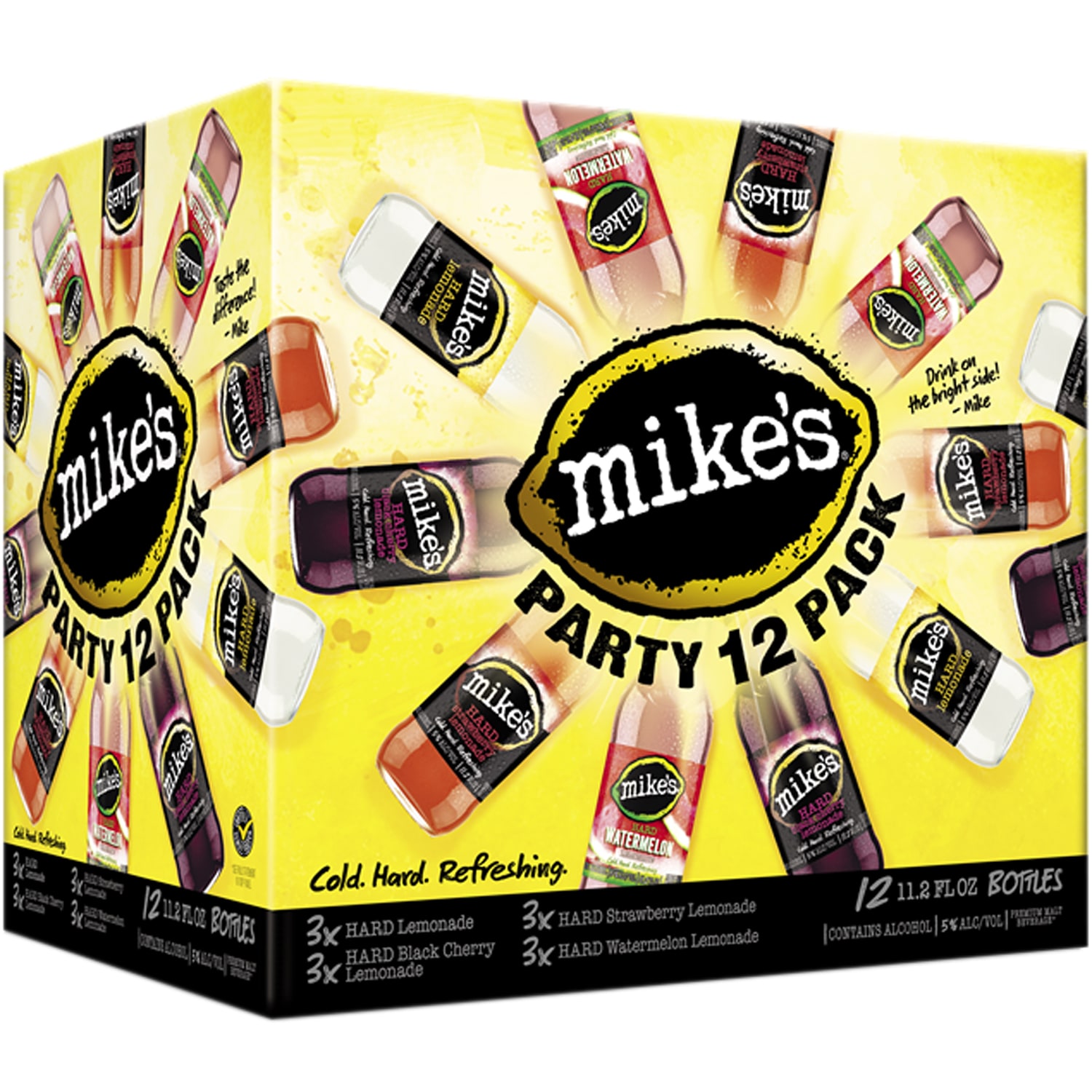 Mike's Hard Lemonade Party Variety Pack, Glass Bottles