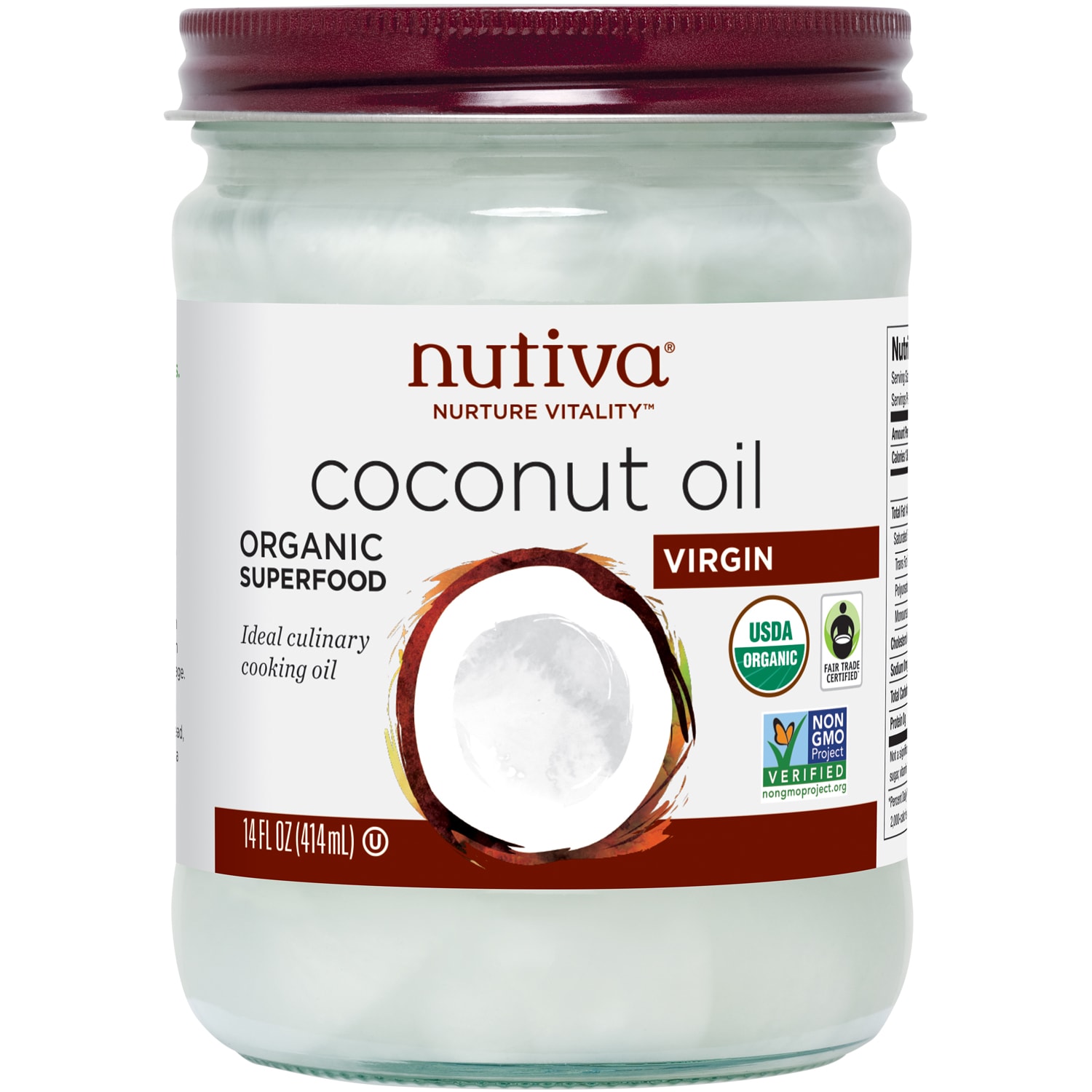 Nutiva Organic Coconut Oil