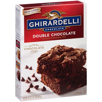 Ghirardelli Premium Brownie Mix, Double Chocolate