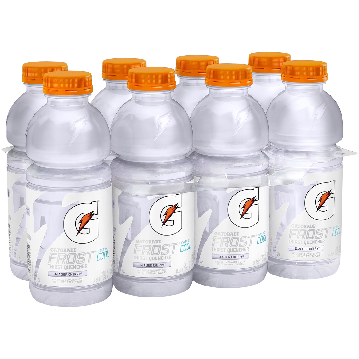 Gatorade Frost Sports Drink, Glacier Cherry, Plastic Bottles