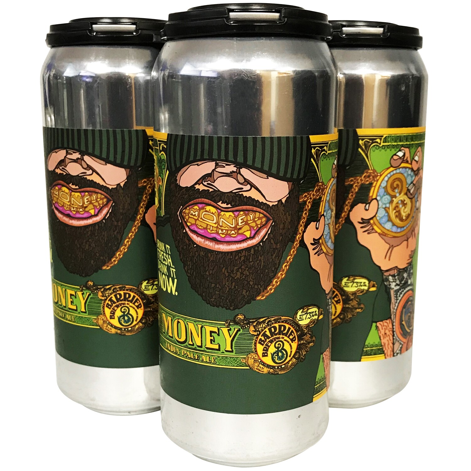 Barrier Brewing Money IPA, Cans