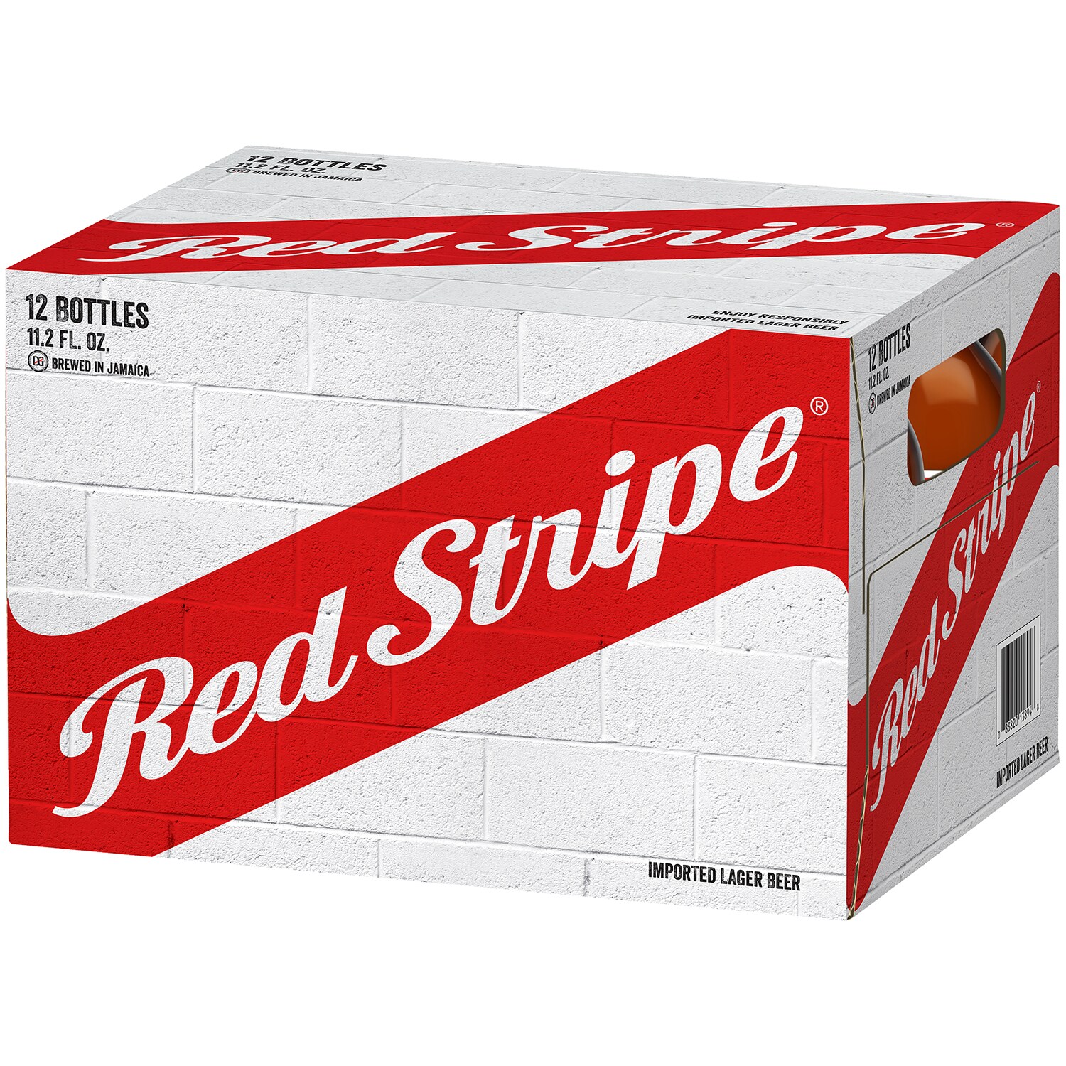 Red Stripe Lager, Glass Bottles